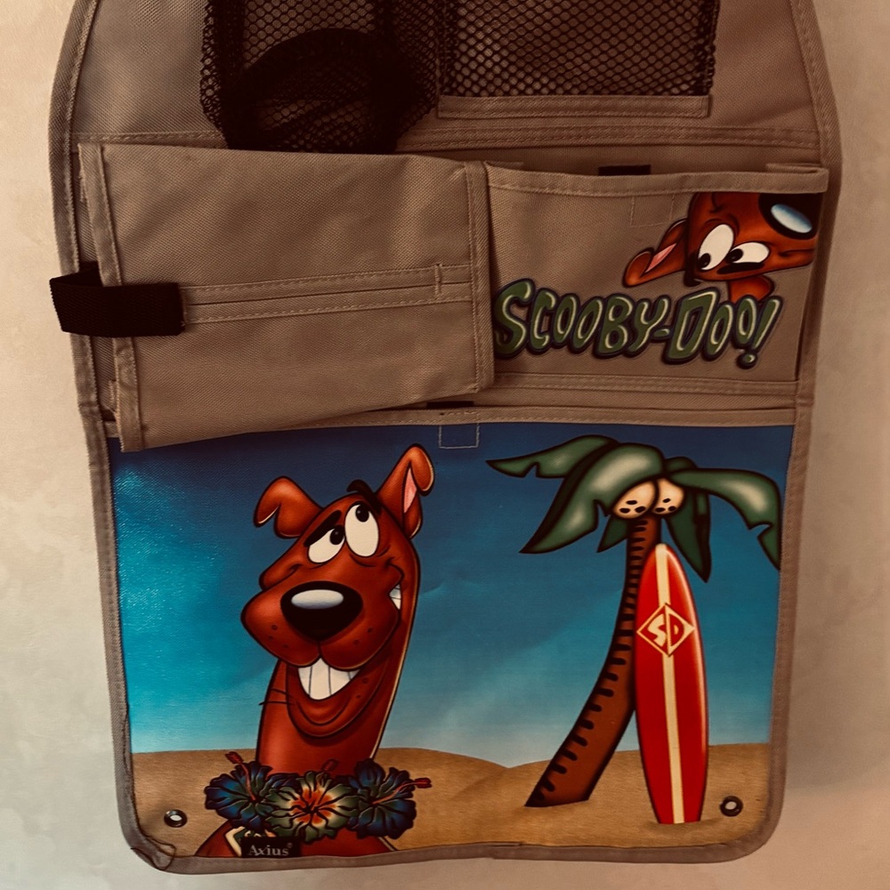1990s Axius Scooby-Doo Car Seat Organizer Cartoon Network - Picture 2 of 11